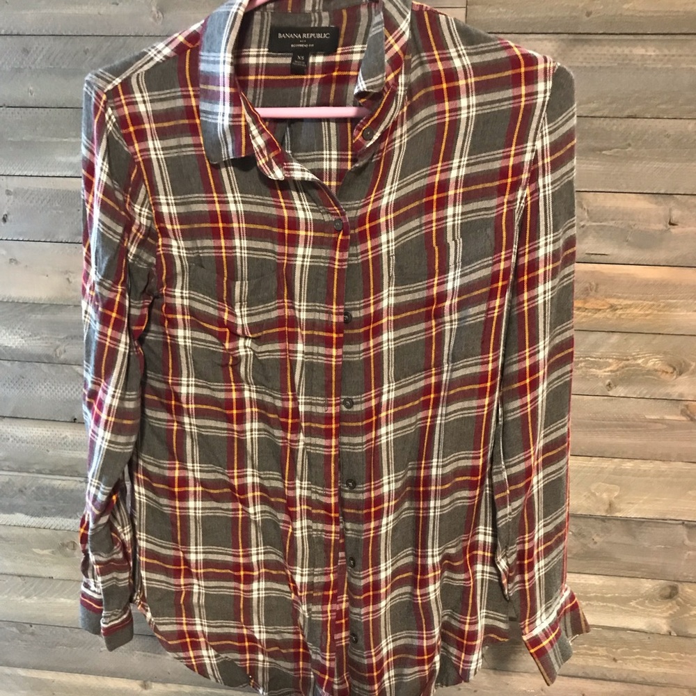 Banana Republic flannel